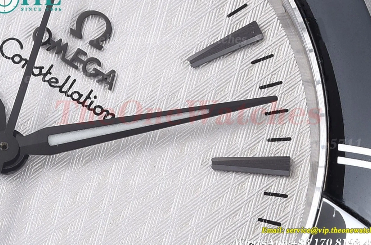 White 41mm Dial LE Constellation GDF Cer MY8215 SS 0204